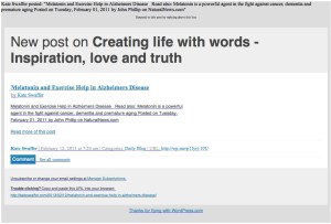 Melatonin and Exercise
