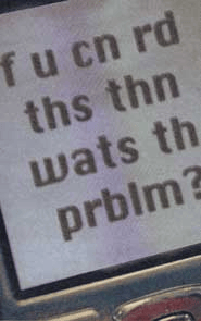 text speak