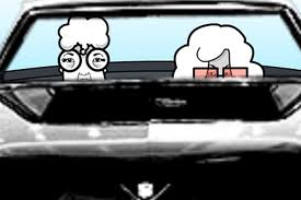 old ladies cartoon