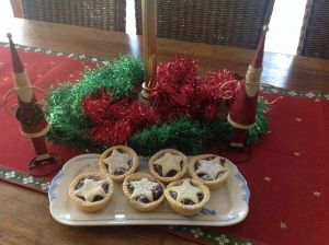 Virtual Christmas party food