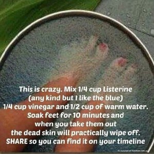 The listerine trick