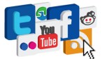 social media pins