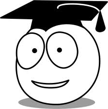 grad hat clip art