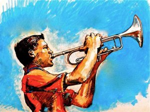 trumpet call
