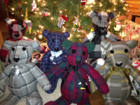 ~Memory Bears are created from your loved one's favorite clothing...there to hold and hug, while you remember~ Source: Memory Bears by Bonnie