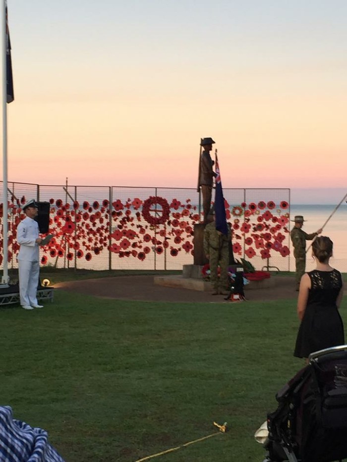 Anzac Day Groote Island 2015